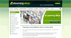 Desktop Screenshot of elearning-shop.co.uk